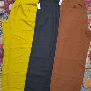 Old Navy Wide Leg Linen Pants With Original Tags